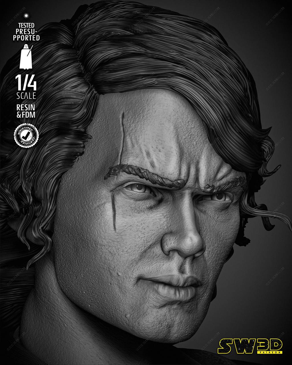 P站图纸印象馆 SW3D 星球大战 阿纳金·天行者 SW3D 星球大战 阿纳金·天行者