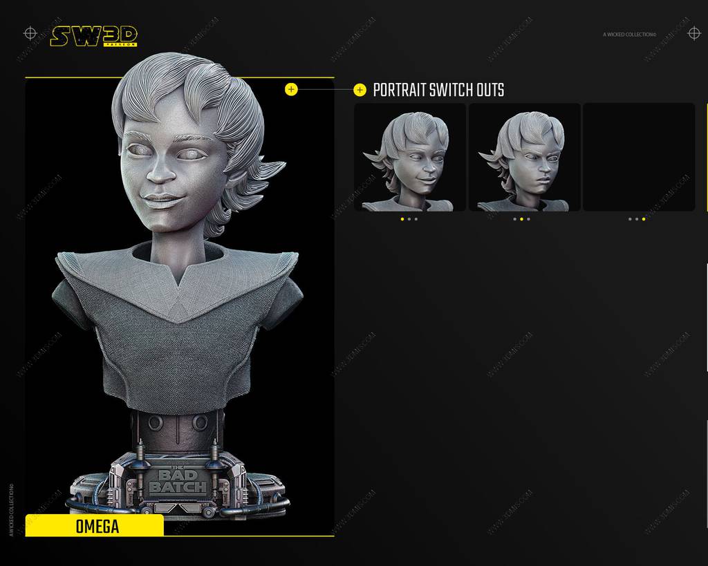 P站图纸印象馆 SW3D 星球大战 欧比旺·克诺比 SW3D 星球大战 欧比旺·克诺比