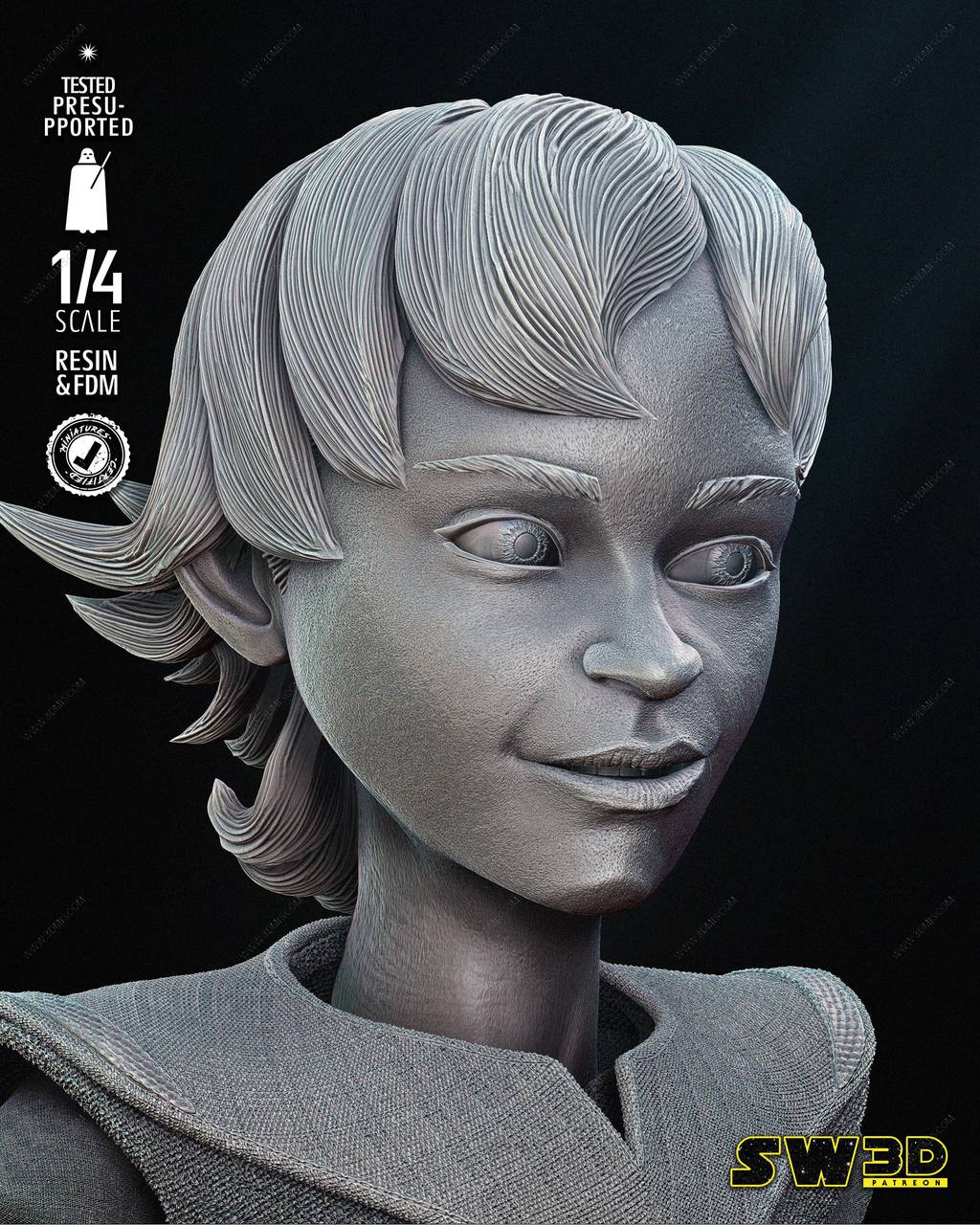 P站图纸印象馆 SW3D 星球大战 欧比旺·克诺比 SW3D 星球大战 欧比旺·克诺比