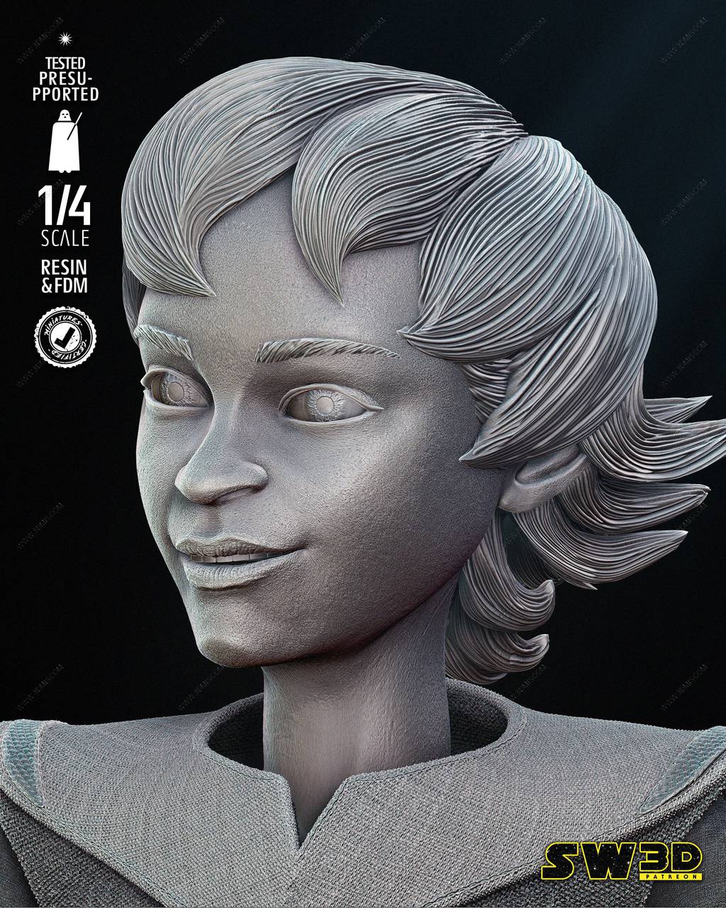 P站图纸印象馆 SW3D 星球大战 欧比旺·克诺比 SW3D 星球大战 欧比旺·克诺比