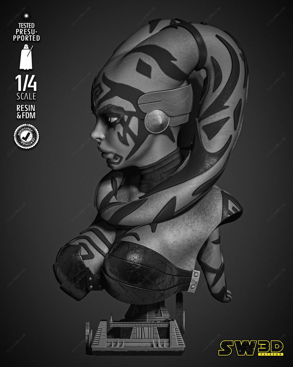 P站图纸印象馆 SW3D 星球大战 达斯·塔隆 SW3D 星球大战 达斯·塔隆