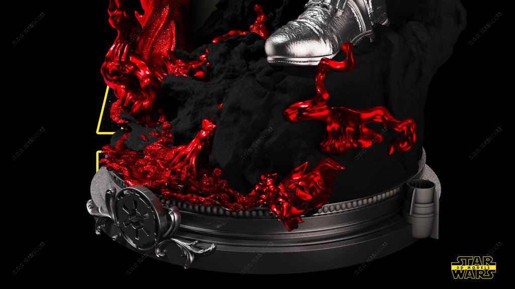 P站图纸印象馆 SW3D 星球大战 阿纳金·天行者 SW3D 星球大战 阿纳金·天行者