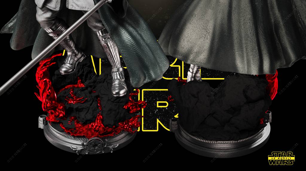 P站图纸印象馆 SW3D 星球大战 阿纳金·天行者 SW3D 星球大战 阿纳金·天行者