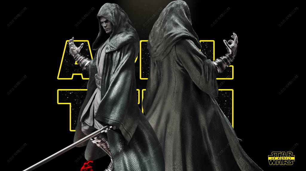 P站图纸印象馆 SW3D 星球大战 阿纳金·天行者 SW3D 星球大战 阿纳金·天行者