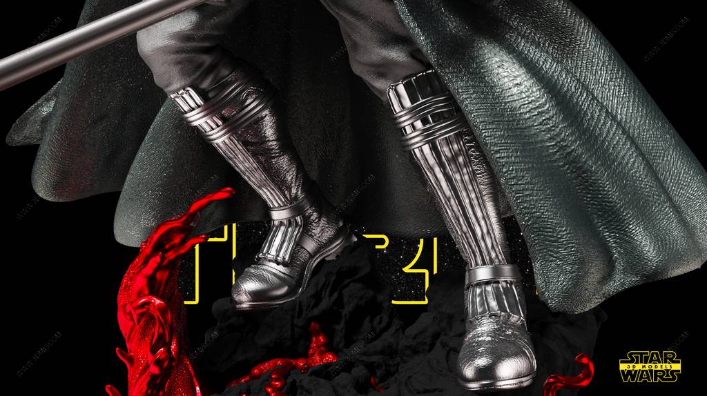 P站图纸印象馆 SW3D 星球大战 阿纳金·天行者 SW3D 星球大战 阿纳金·天行者