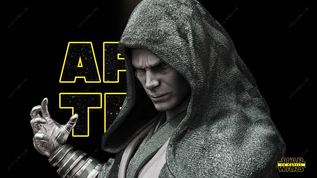 P站图纸印象馆 SW3D 星球大战 阿纳金·天行者 SW3D 星球大战 阿纳金·天行者