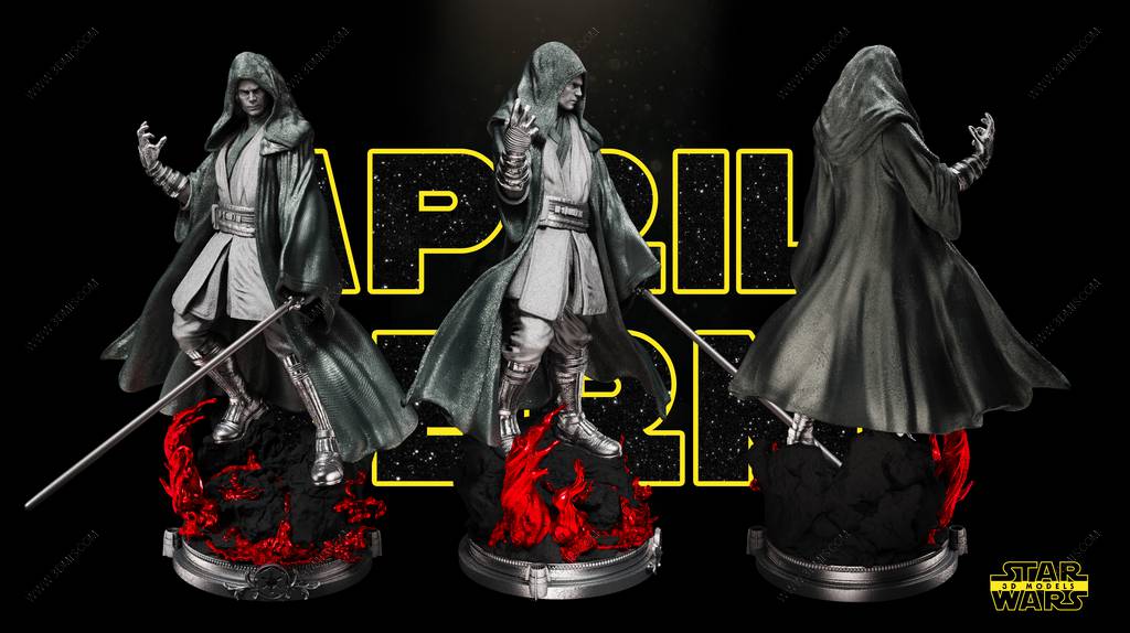 P站图纸印象馆 SW3D 星球大战 阿纳金·天行者 SW3D 星球大战 阿纳金·天行者