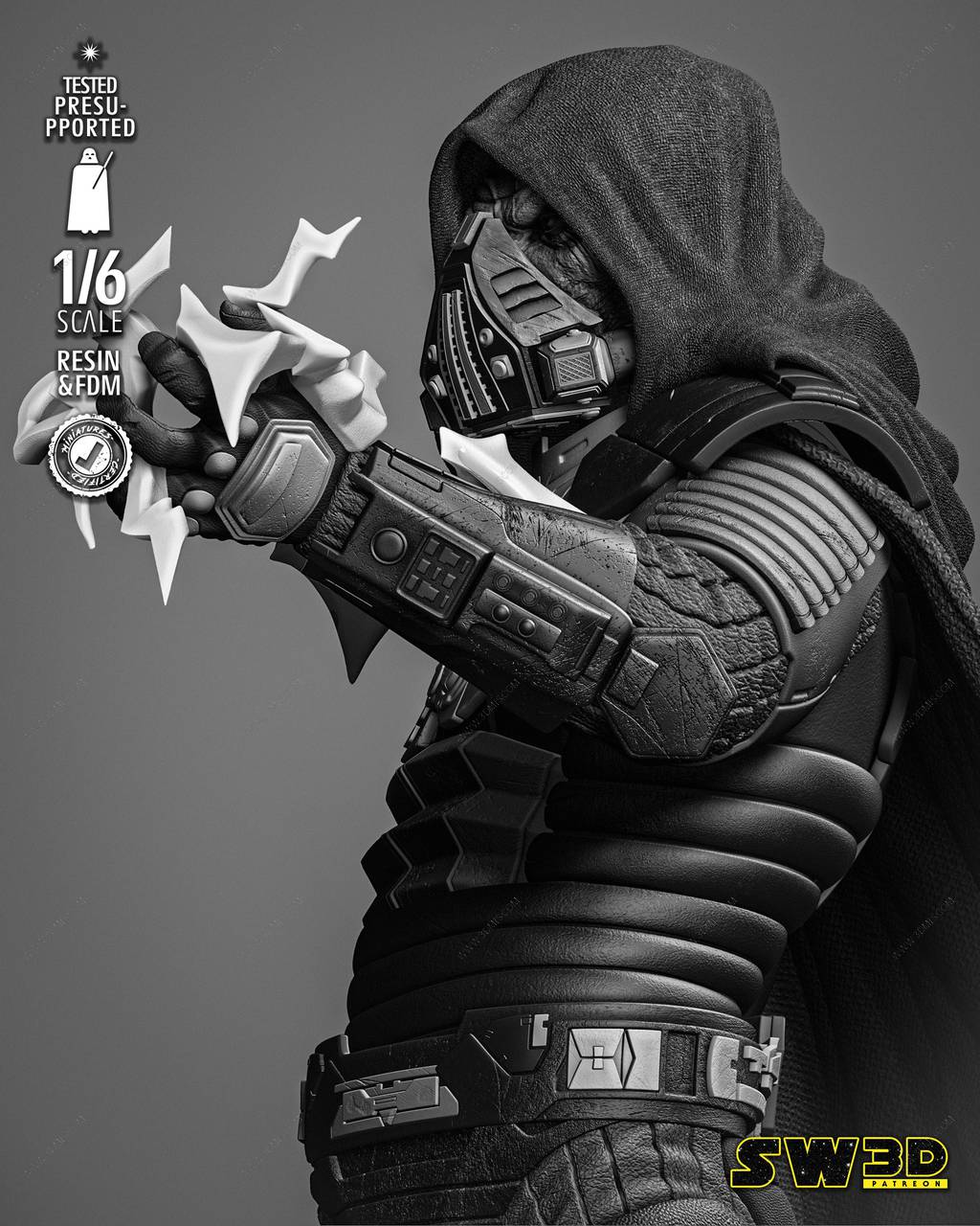 P站图纸印象馆 SW3D 星球大战 达斯·马尔格斯 SW3D 星球大战 达斯·马尔格斯