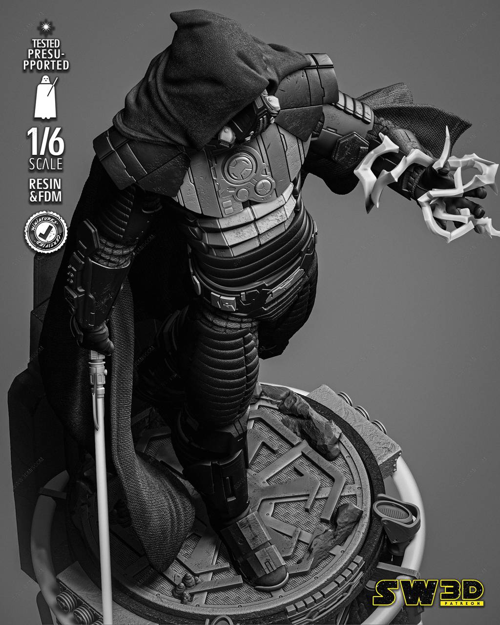 P站图纸印象馆 SW3D 星球大战 达斯·马尔格斯 SW3D 星球大战 达斯·马尔格斯