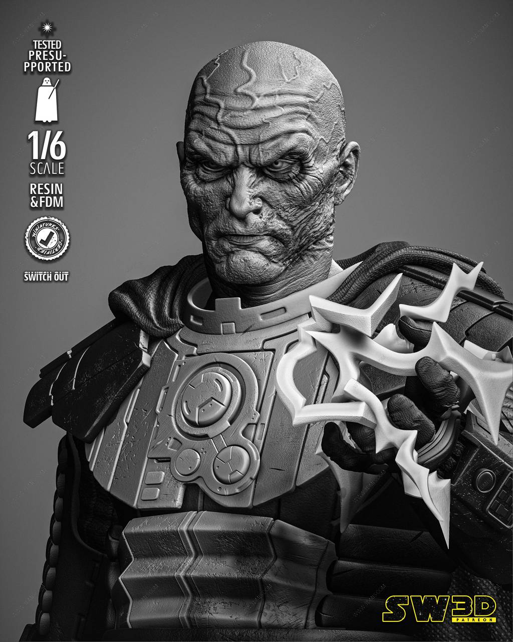 P站图纸印象馆 SW3D 星球大战 达斯·马尔格斯 SW3D 星球大战 达斯·马尔格斯