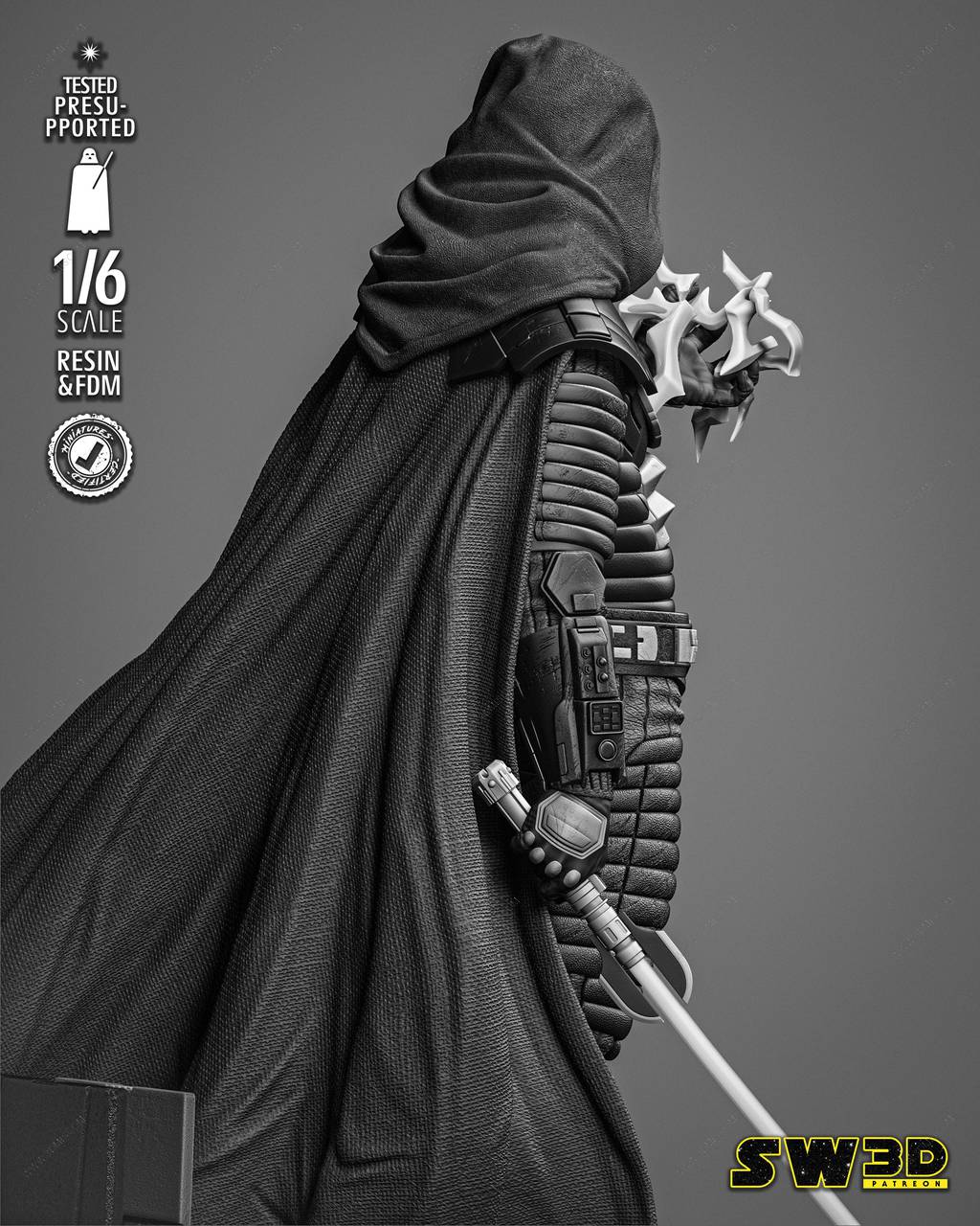 P站图纸印象馆 SW3D 星球大战 达斯·马尔格斯 SW3D 星球大战 达斯·马尔格斯