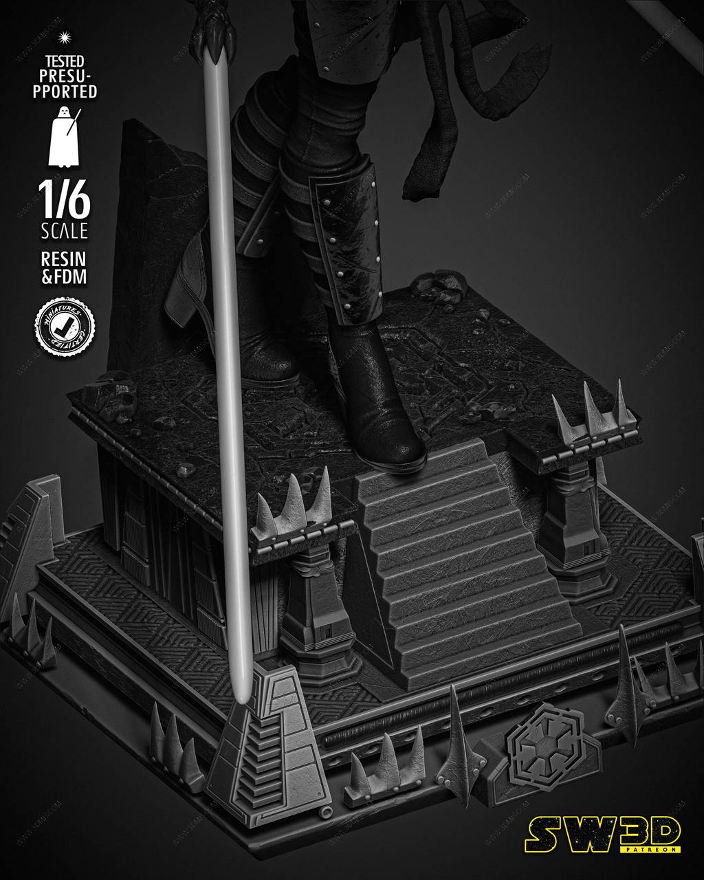 P站图纸印象馆 SW3D 星球大战 达斯·塔隆 SW3D 星球大战 达斯·塔隆