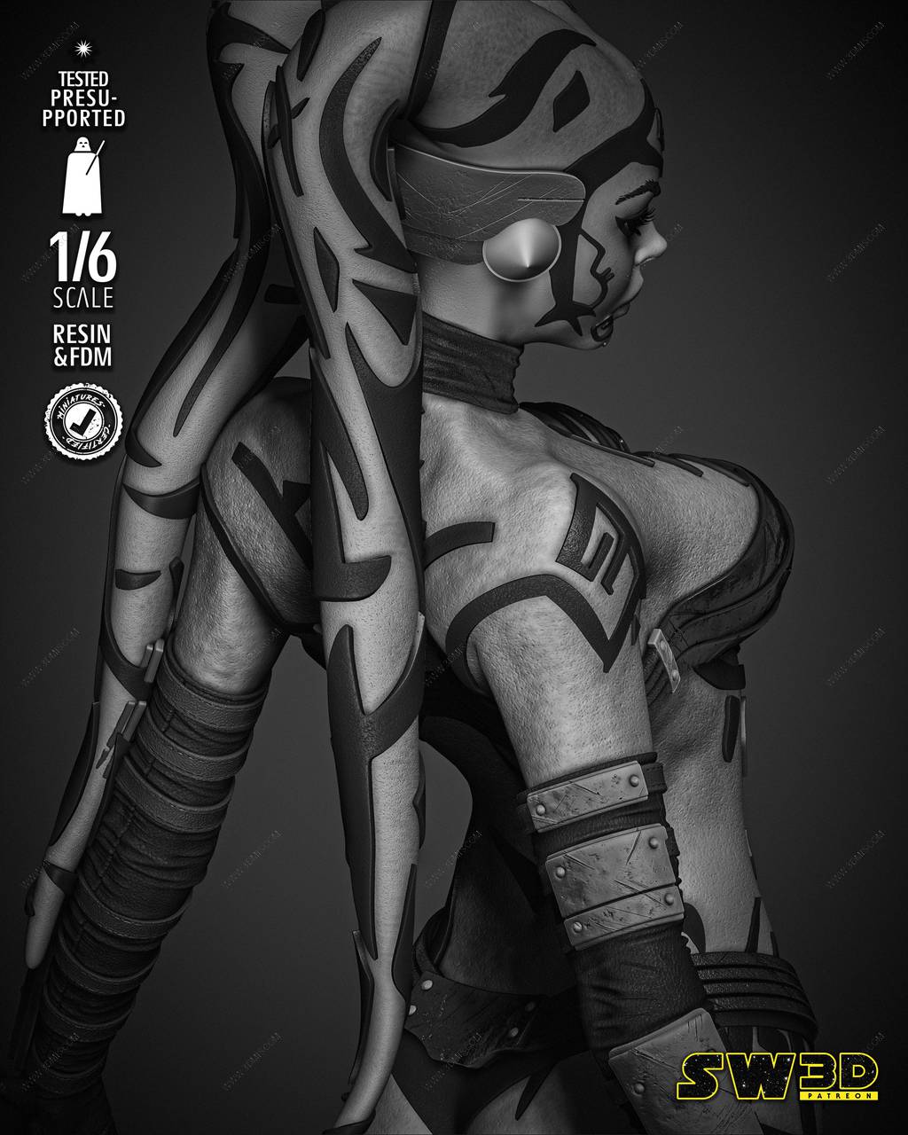 P站图纸印象馆 SW3D 星球大战 达斯·塔隆 SW3D 星球大战 达斯·塔隆