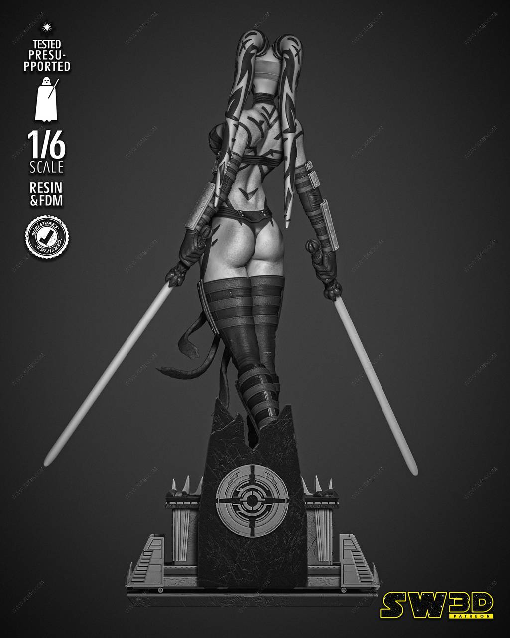 P站图纸印象馆 SW3D 星球大战 达斯·塔隆 SW3D 星球大战 达斯·塔隆