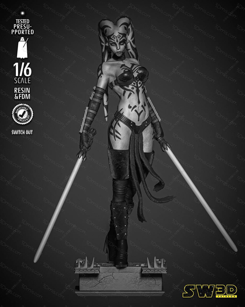 SW3D 星球大战 达斯·塔隆