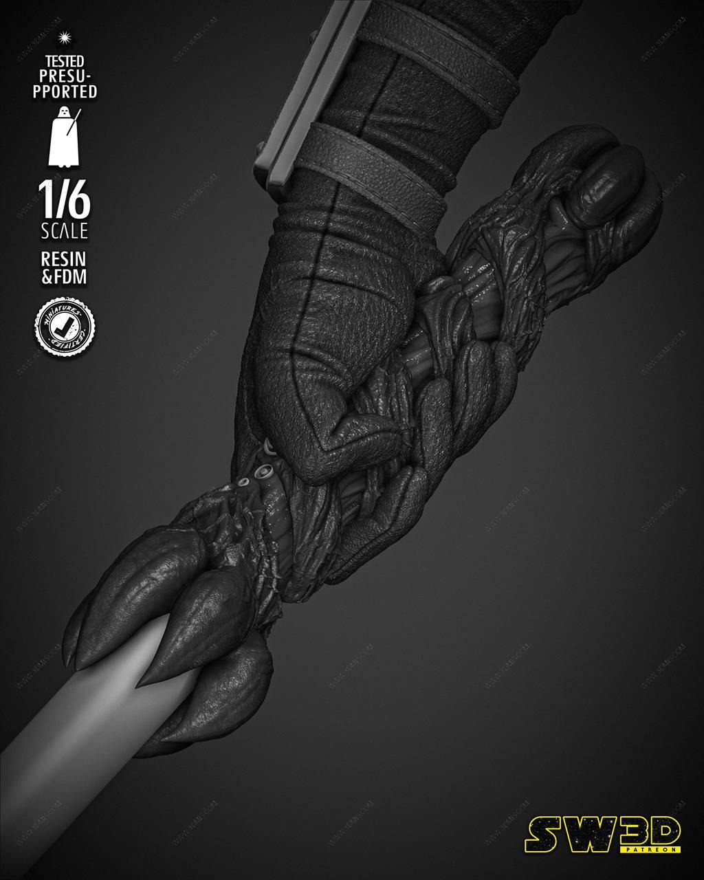 P站图纸印象馆 SW3D 星球大战 达斯·塔隆 SW3D 星球大战 达斯·塔隆