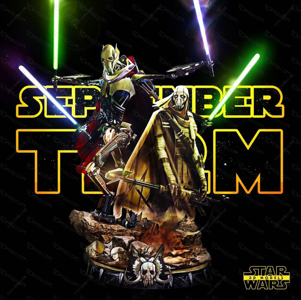 SW3D 星球大战 格里弗斯将军