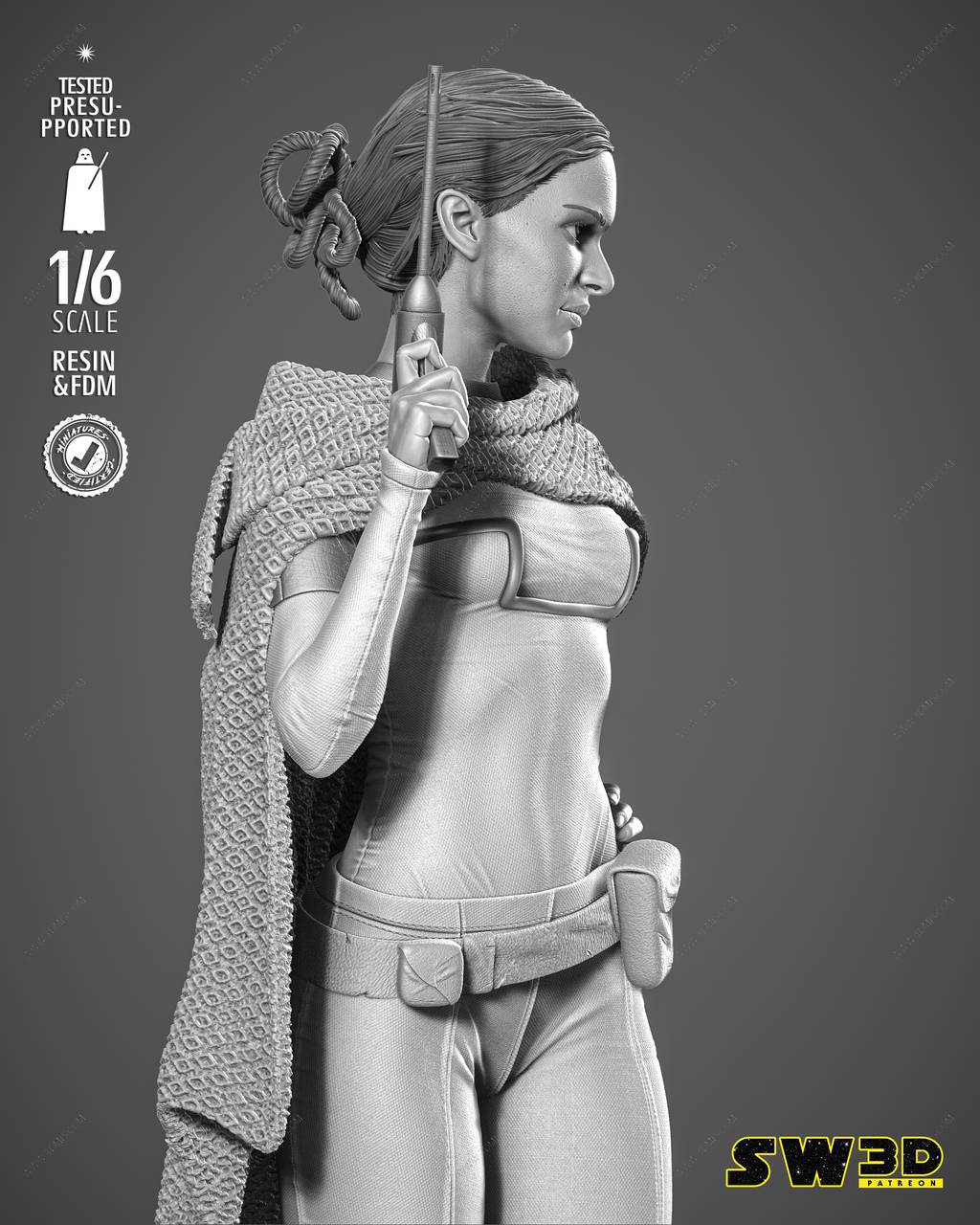 P站图纸印象馆 SW3D 星球大战 帕德梅·阿米达拉 SW3D 星球大战 帕德梅·阿米达拉