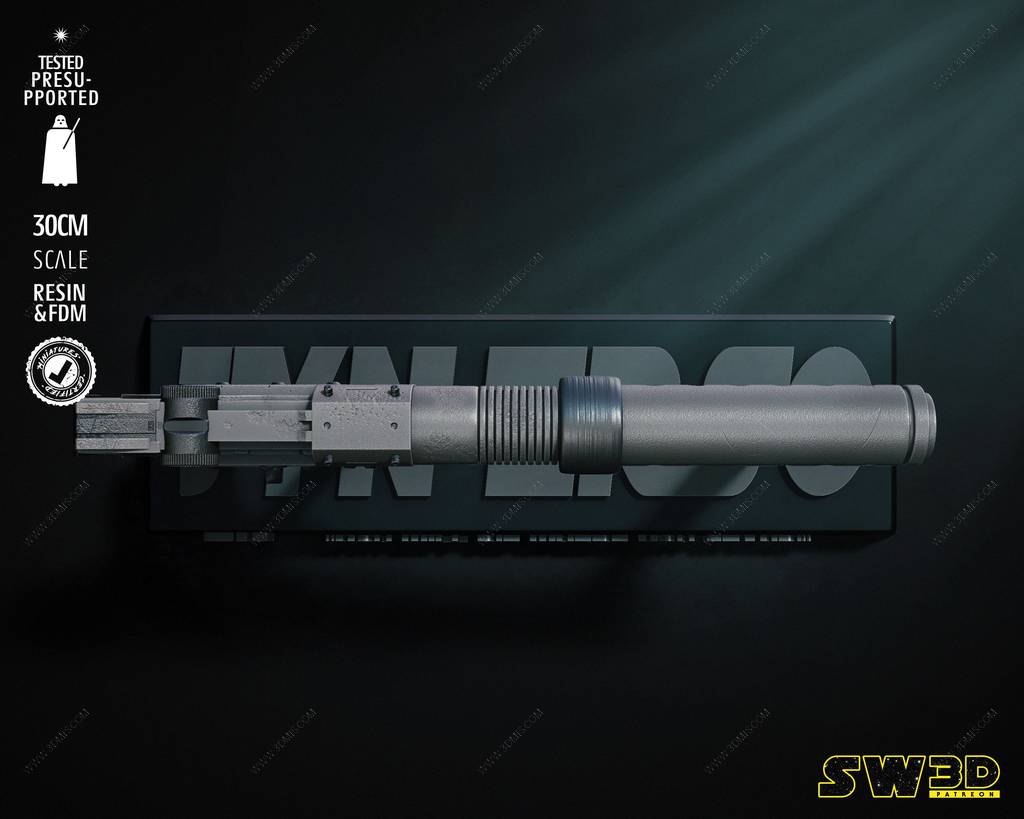 P站图纸印象馆 SW3D 星球大战 A-180爆能枪 SW3D 星球大战 A-180爆能枪