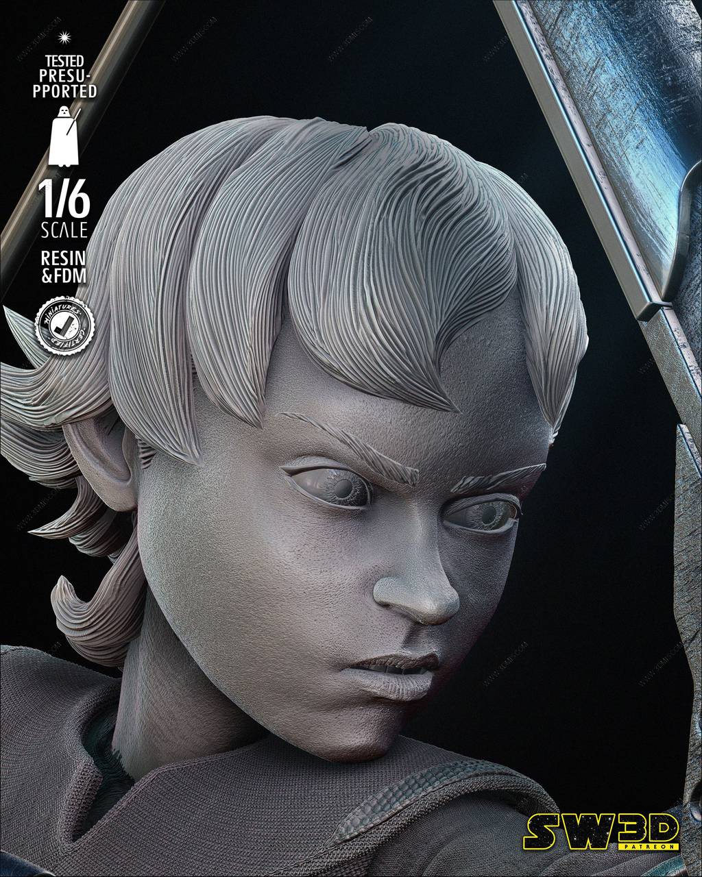 P站图纸印象馆 SW3D 星球大战 欧比旺·克诺比 SW3D 星球大战 欧比旺·克诺比