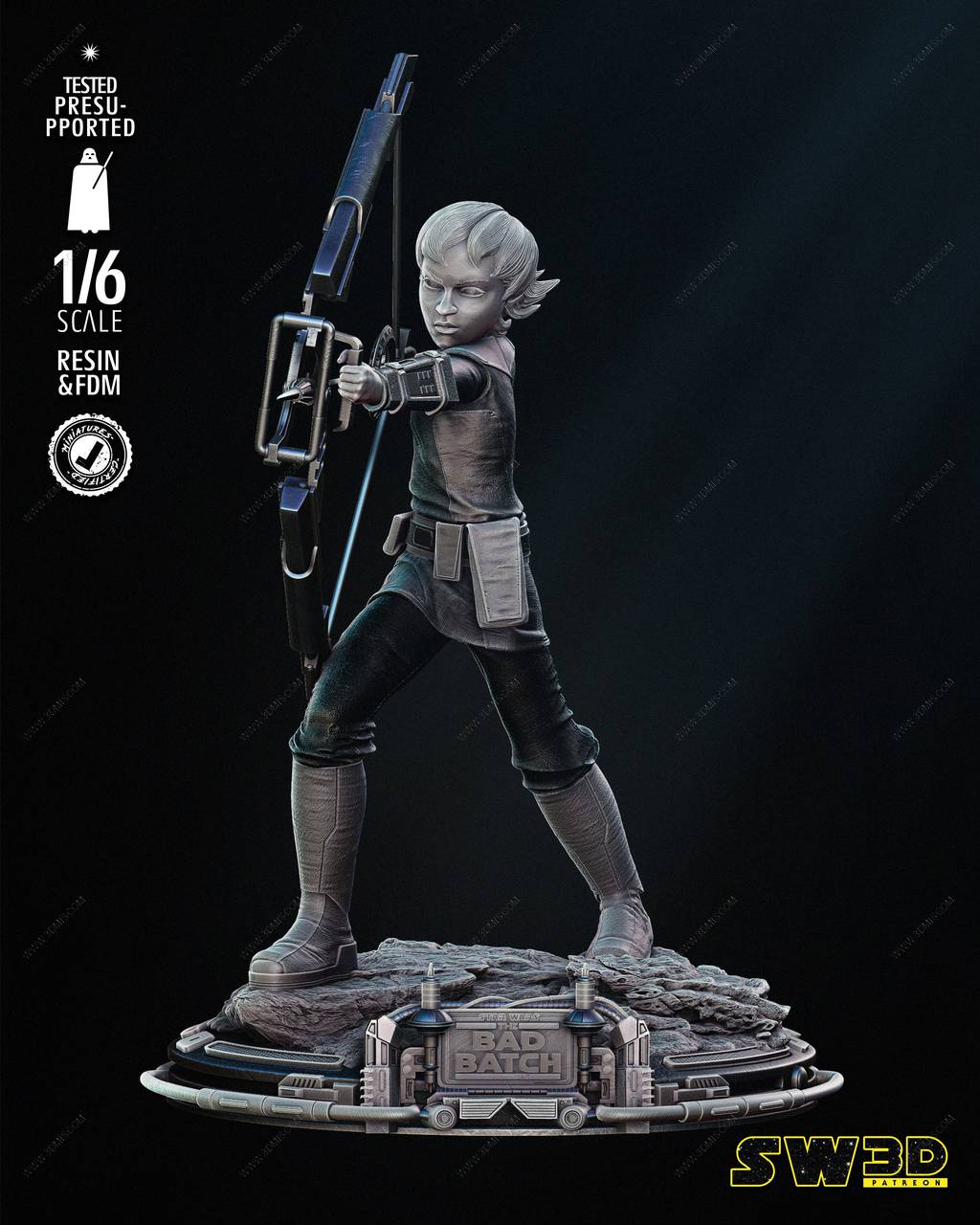 P站图纸印象馆 SW3D 星球大战 欧比旺·克诺比 SW3D 星球大战 欧比旺·克诺比