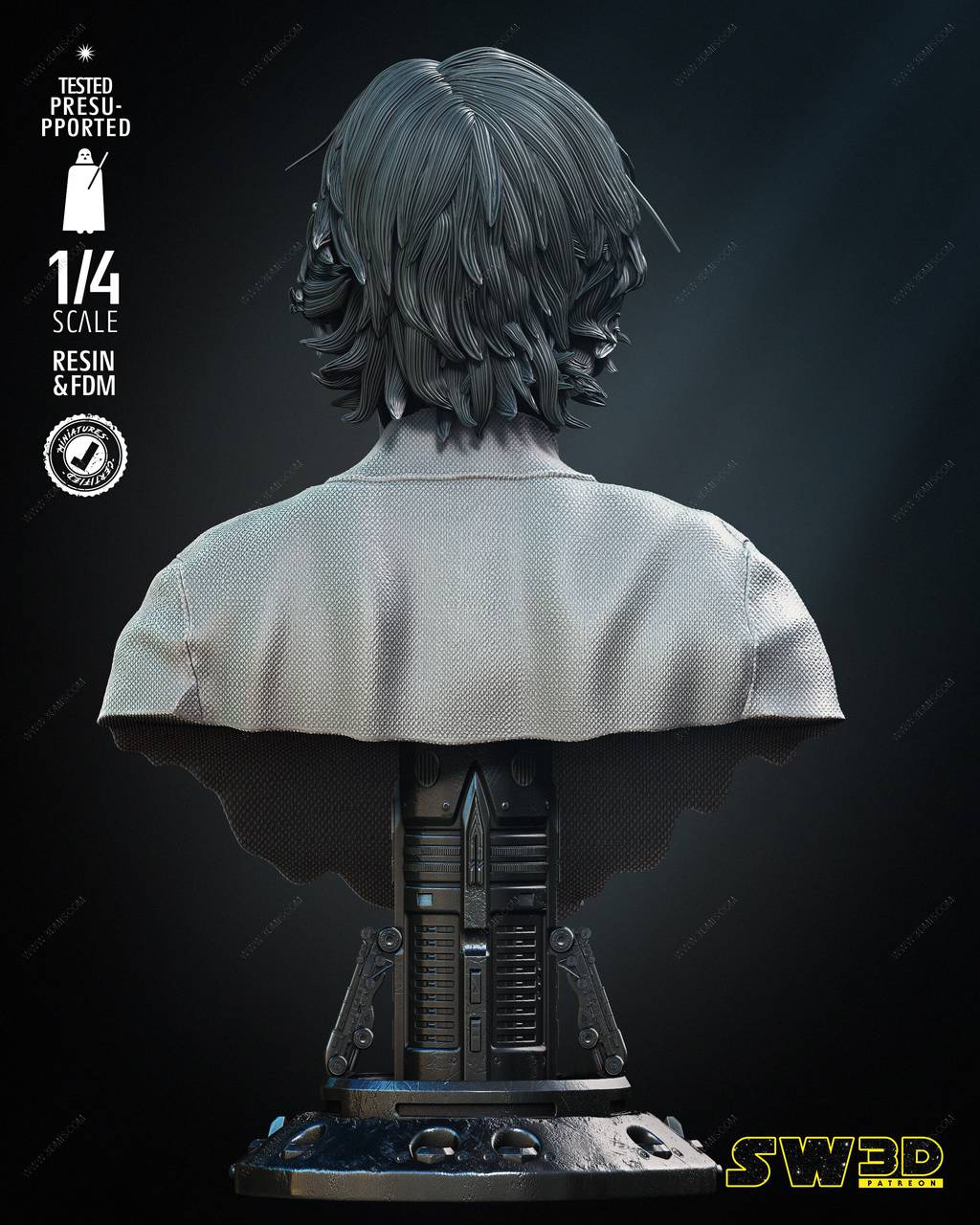 P站图纸印象馆 SW3D 星球大战 卢克 SW3D 星球大战 卢克