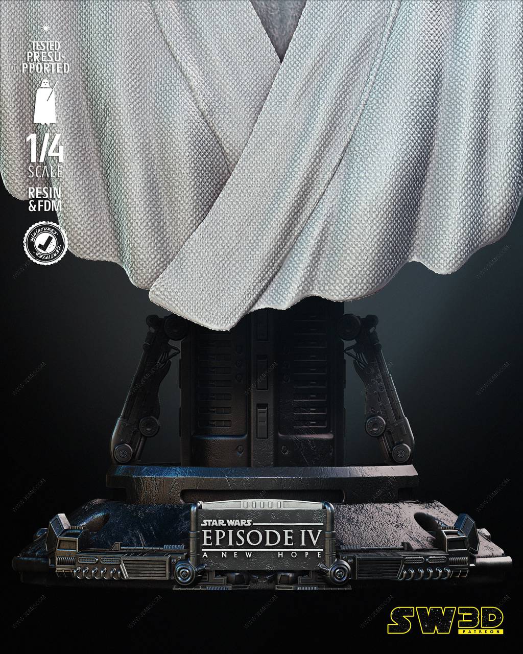 P站图纸印象馆 SW3D 星球大战 卢克 SW3D 星球大战 卢克