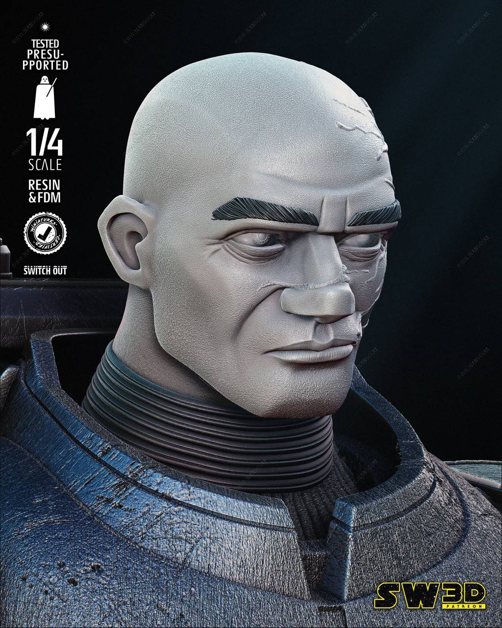 P站图纸印象馆 SW3D 星球大战 清障王 SW3D 星球大战 清障王