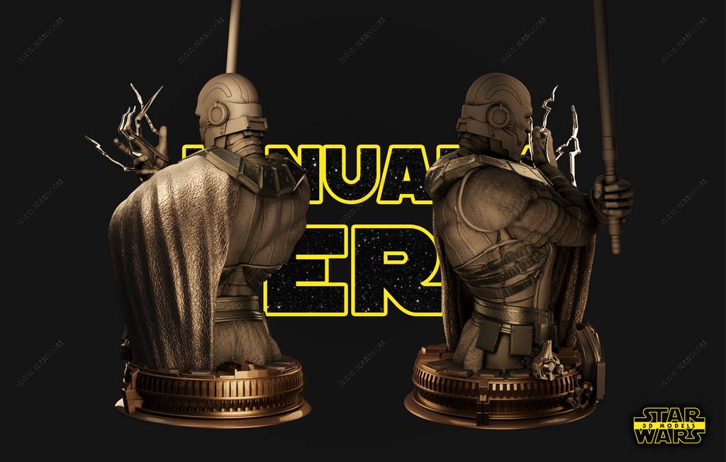 P站图纸印象馆 SW3D 星球大战 达斯·马拉克 SW3D 星球大战 达斯·马拉克