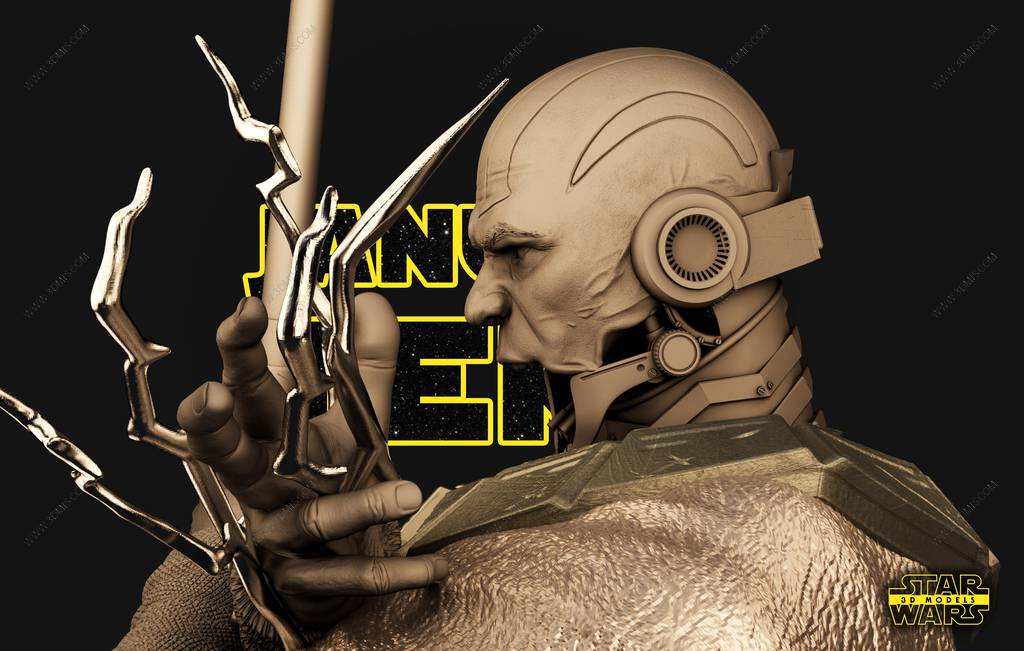 P站图纸印象馆 SW3D 星球大战 达斯·马拉克 SW3D 星球大战 达斯·马拉克