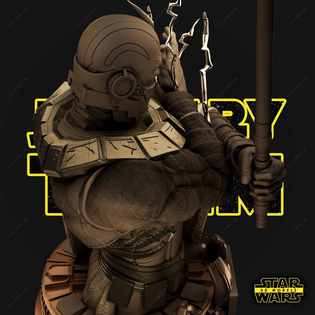 P站图纸印象馆 SW3D 星球大战 达斯·马拉克 SW3D 星球大战 达斯·马拉克