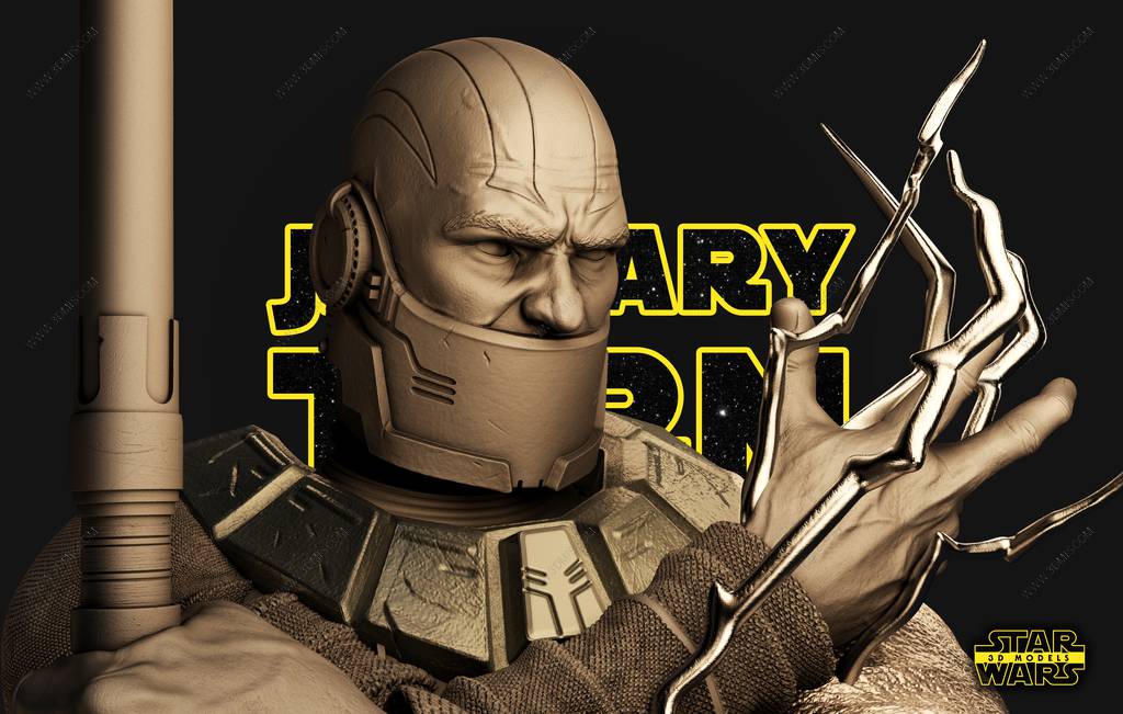 P站图纸印象馆 SW3D 星球大战 达斯·马拉克 SW3D 星球大战 达斯·马拉克