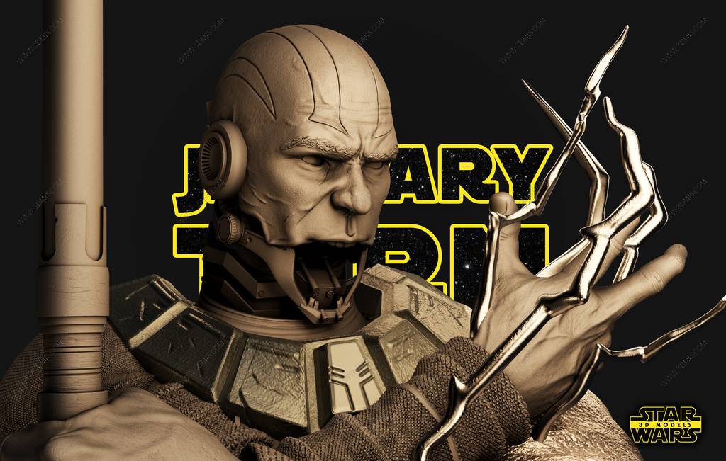 P站图纸印象馆 SW3D 星球大战 达斯·马拉克 SW3D 星球大战 达斯·马拉克