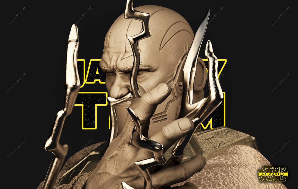 P站图纸印象馆 SW3D 星球大战 达斯·马拉克 SW3D 星球大战 达斯·马拉克