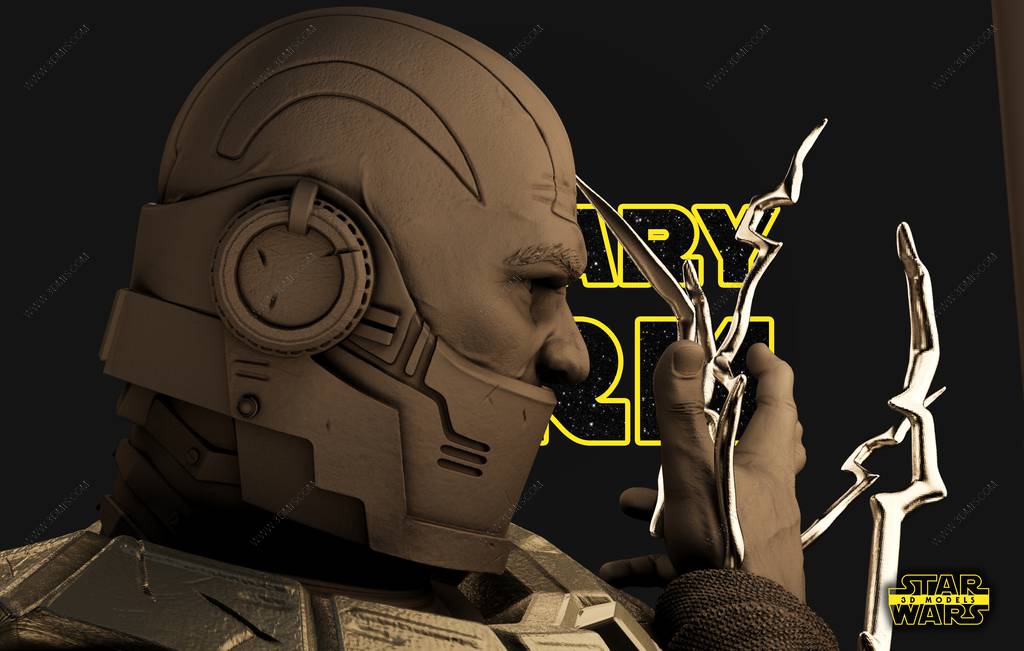 P站图纸印象馆 SW3D 星球大战 达斯·马拉克 SW3D 星球大战 达斯·马拉克