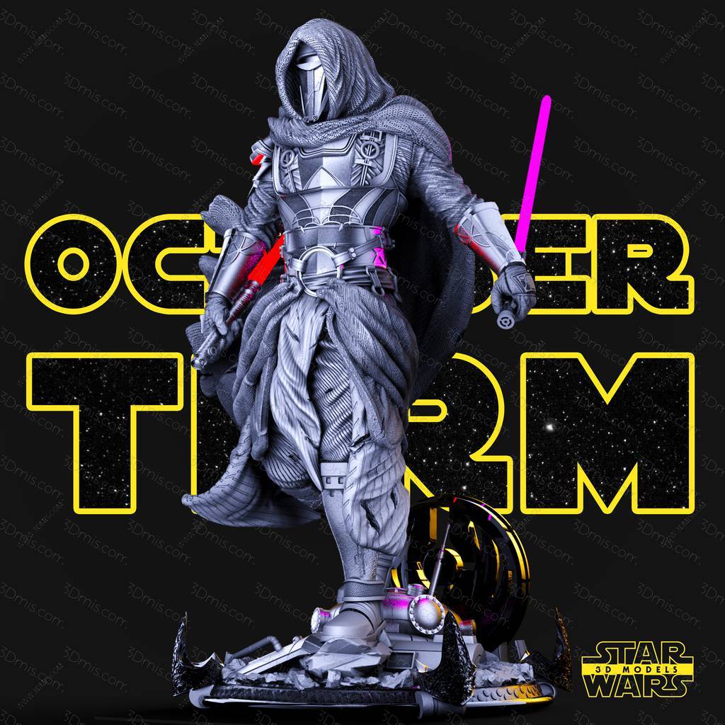 P站图纸印象馆 SW3D 星球大战 达斯·瑞文 SW3D 星球大战 达斯·瑞文