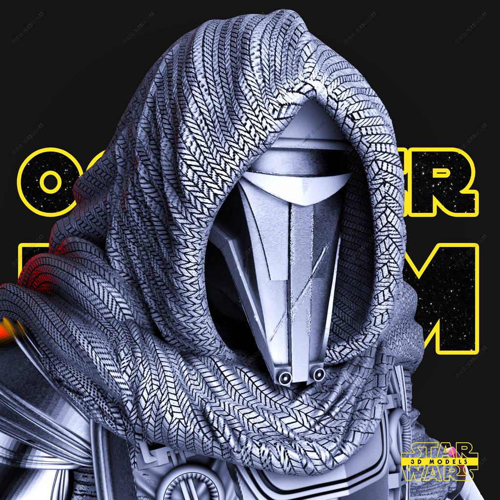 P站图纸印象馆 SW3D 星球大战 达斯·瑞文 SW3D 星球大战 达斯·瑞文