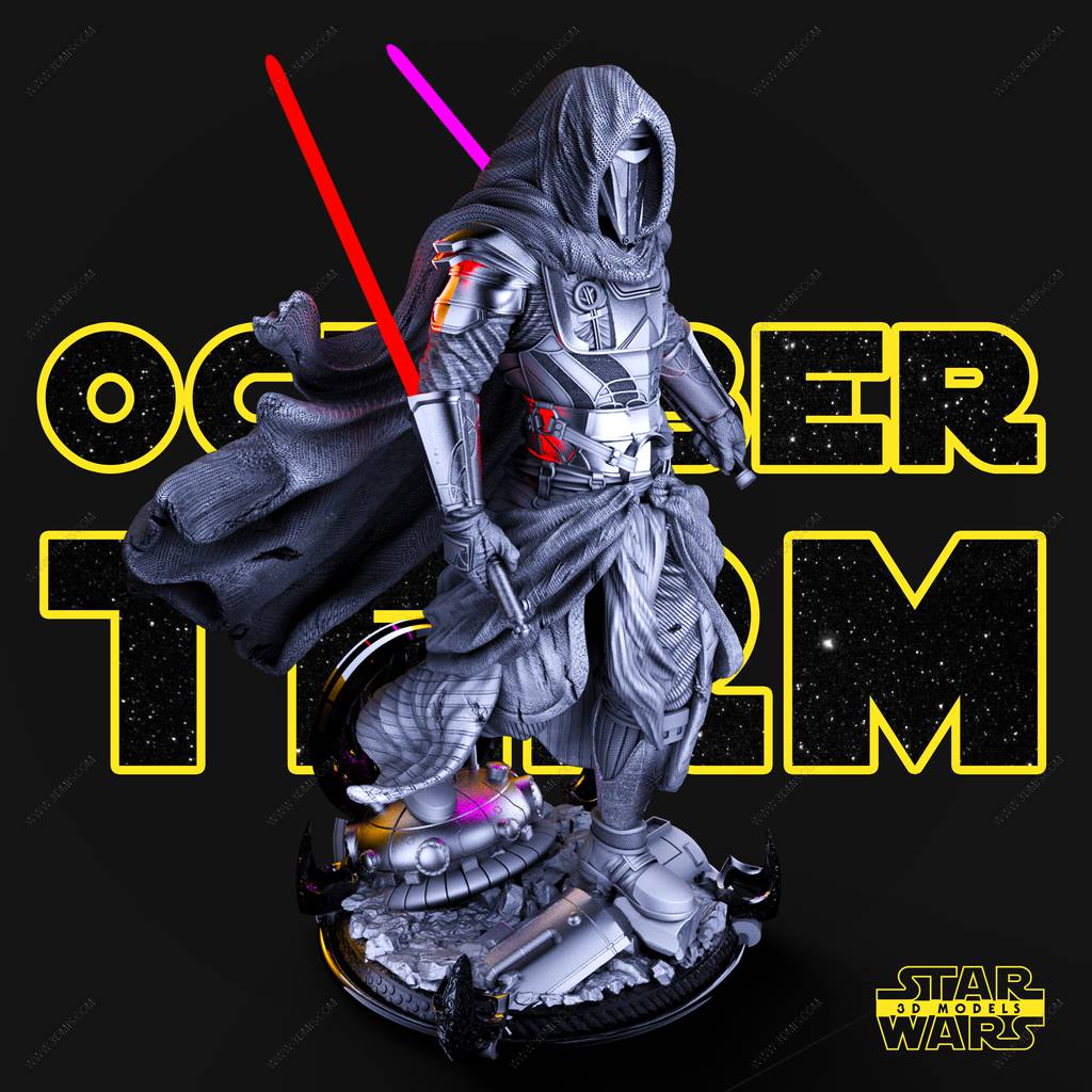 P站图纸印象馆 SW3D 星球大战 达斯·瑞文 SW3D 星球大战 达斯·瑞文