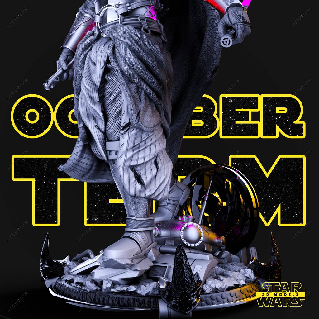 P站图纸印象馆 SW3D 星球大战 达斯·瑞文 SW3D 星球大战 达斯·瑞文