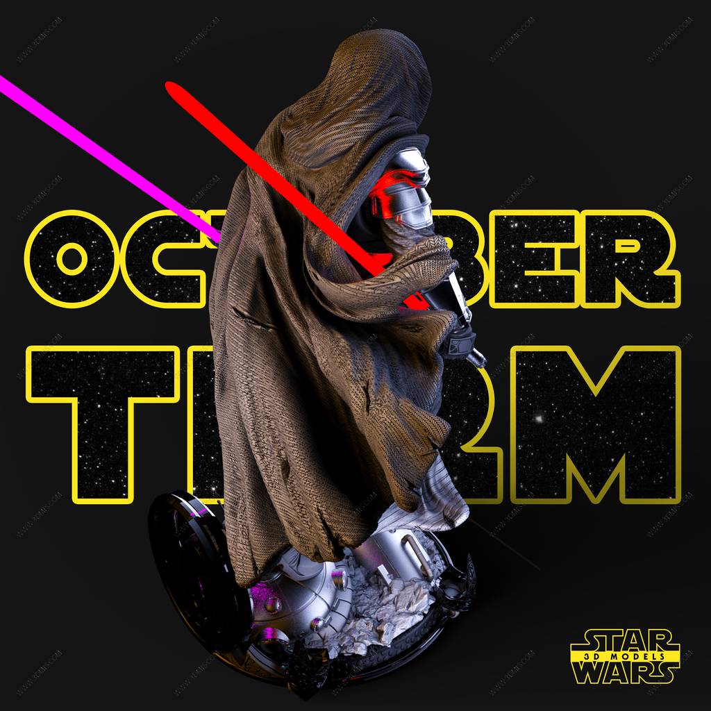 P站图纸印象馆 SW3D 星球大战 达斯·瑞文 SW3D 星球大战 达斯·瑞文