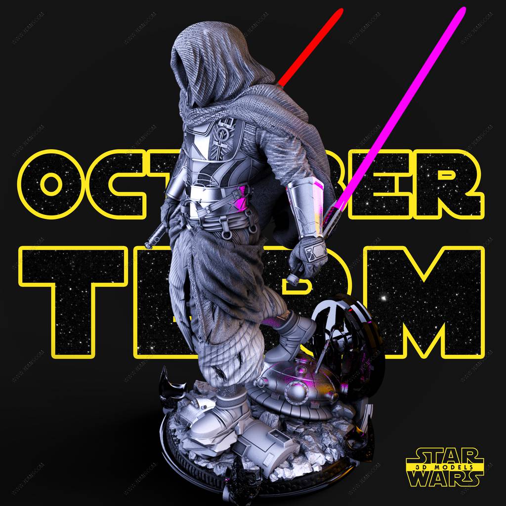 P站图纸印象馆 SW3D 星球大战 达斯·瑞文 SW3D 星球大战 达斯·瑞文