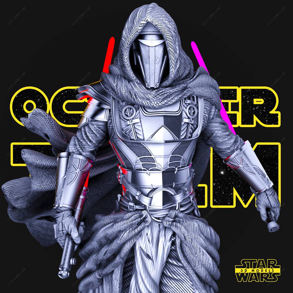 P站图纸印象馆 SW3D 星球大战 达斯·瑞文 SW3D 星球大战 达斯·瑞文