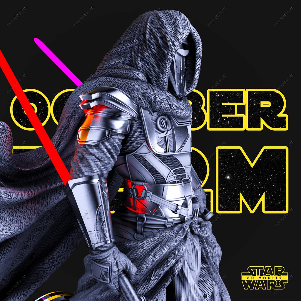 P站图纸印象馆 SW3D 星球大战 达斯·瑞文 SW3D 星球大战 达斯·瑞文