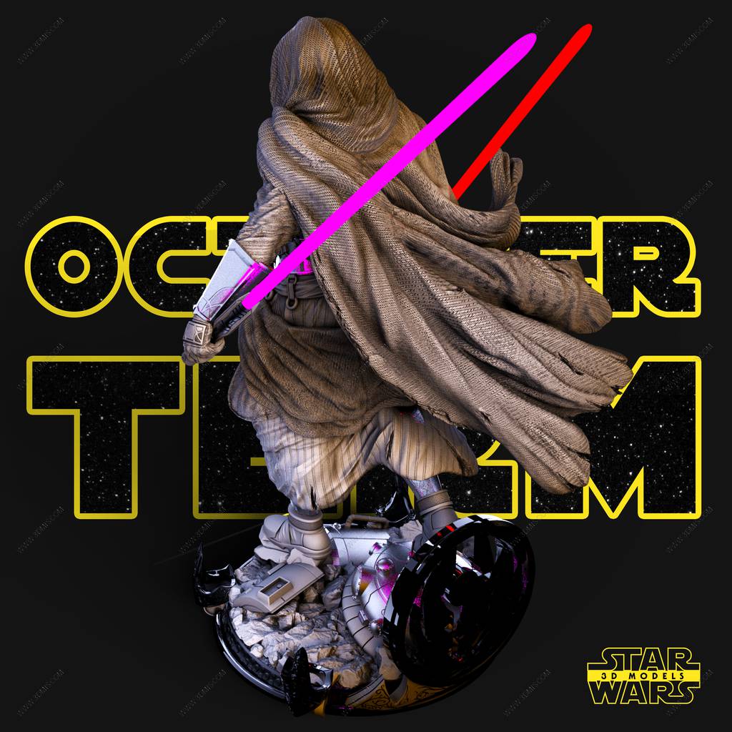 P站图纸印象馆 SW3D 星球大战 达斯·瑞文 SW3D 星球大战 达斯·瑞文