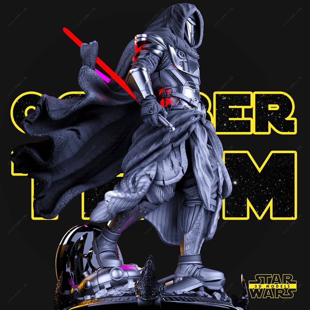 P站图纸印象馆 SW3D 星球大战 达斯·瑞文 SW3D 星球大战 达斯·瑞文