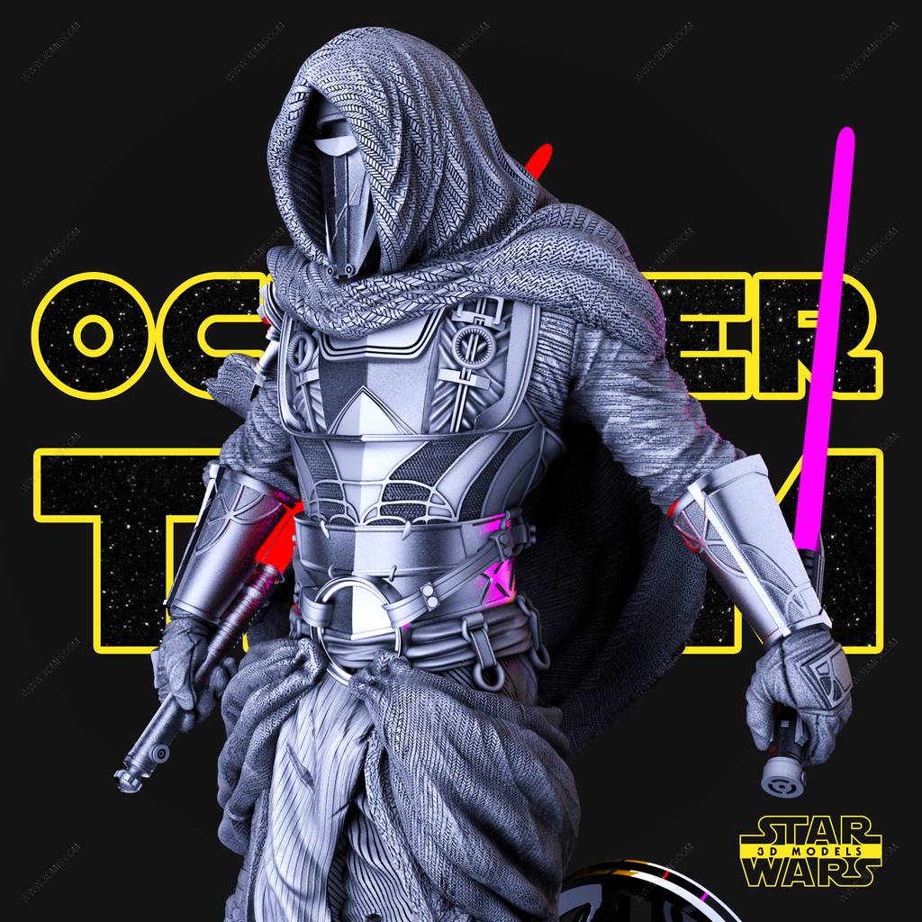 P站图纸印象馆 SW3D 星球大战 达斯·瑞文 SW3D 星球大战 达斯·瑞文