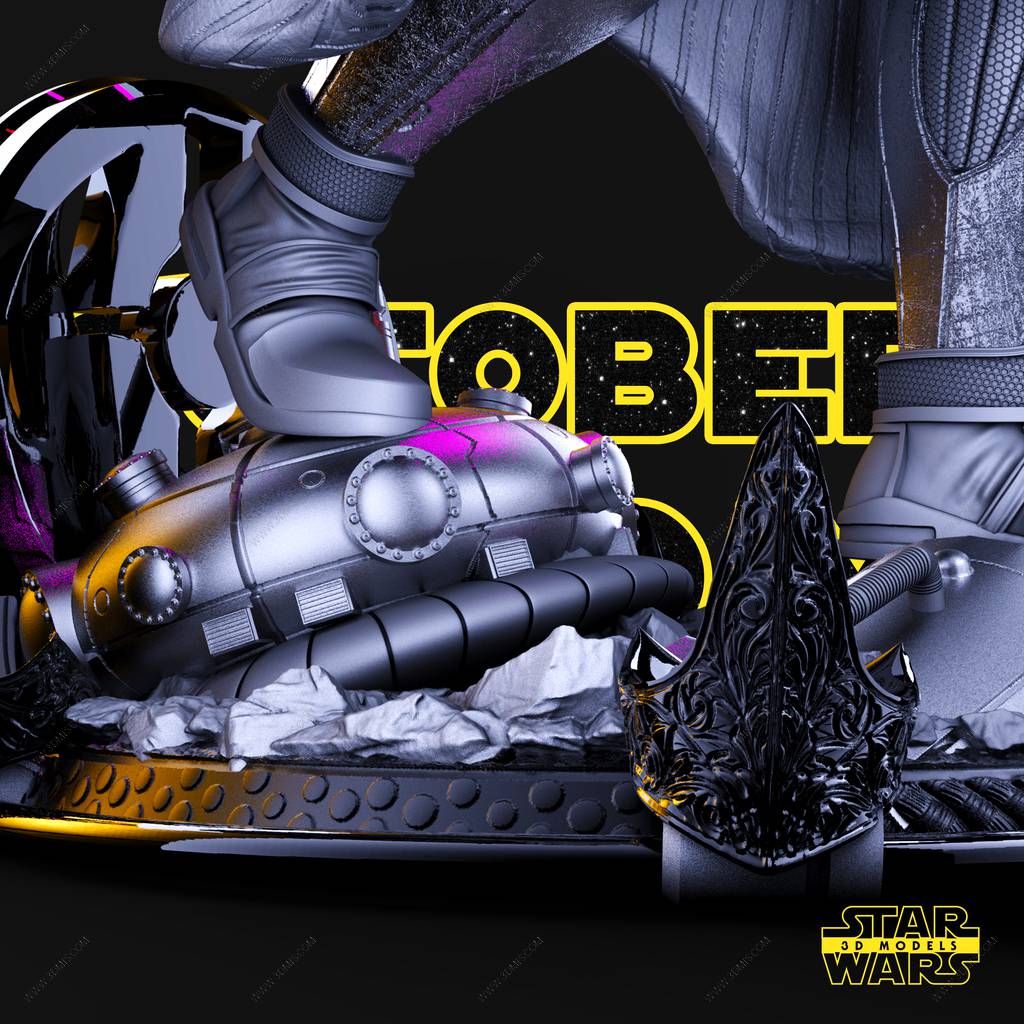 P站图纸印象馆 SW3D 星球大战 达斯·瑞文 SW3D 星球大战 达斯·瑞文