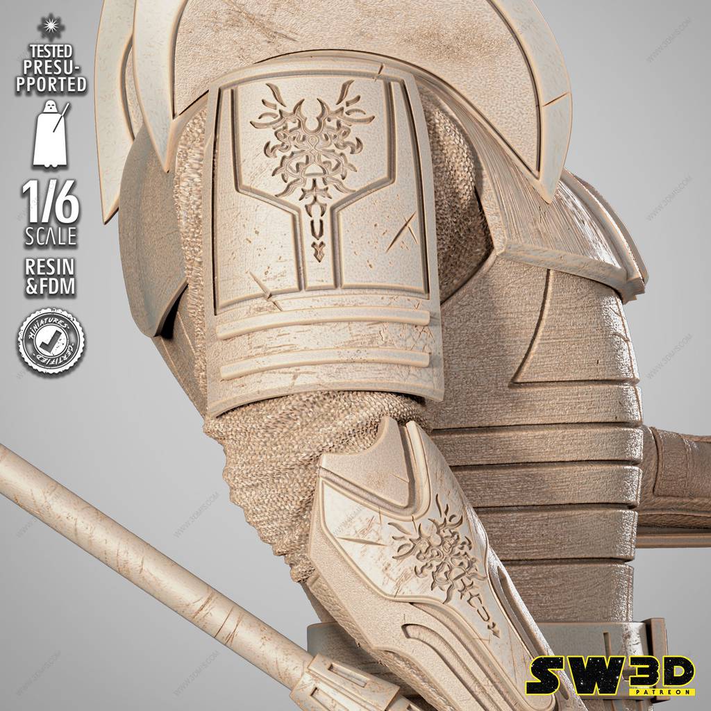 P站图纸印象馆 SW3D 星球大战 达斯·贝恩 SW3D 星球大战 达斯·贝恩