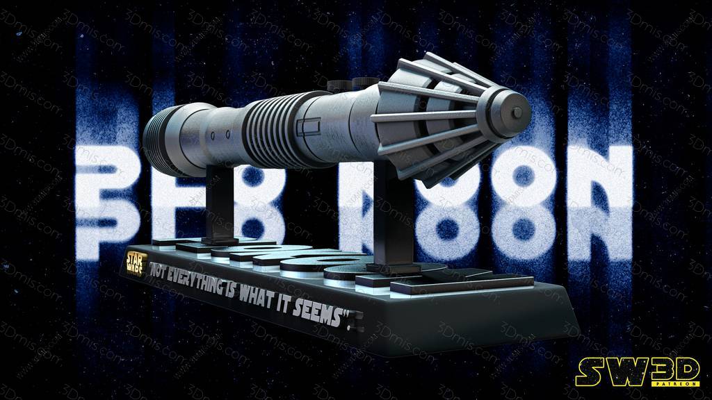 SW3D 星球大战 普罗·孔的光剑