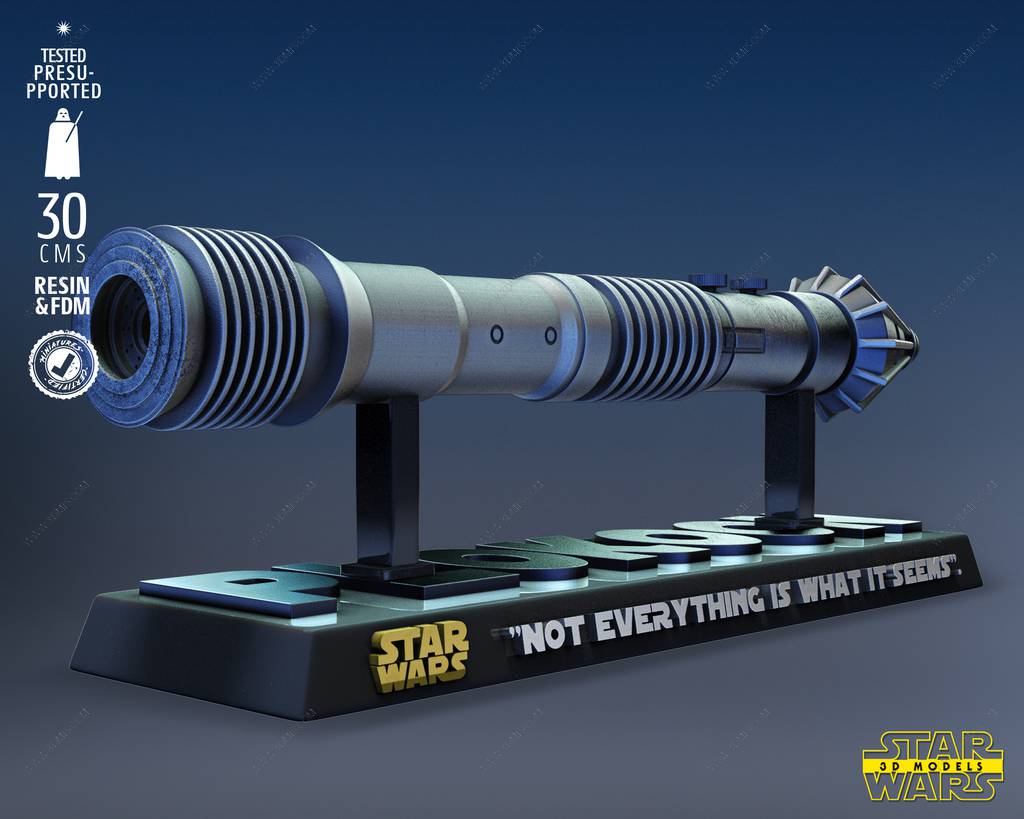 P站图纸印象馆 SW3D 星球大战 普罗·孔的光剑 SW3D 星球大战 普罗·孔的光剑